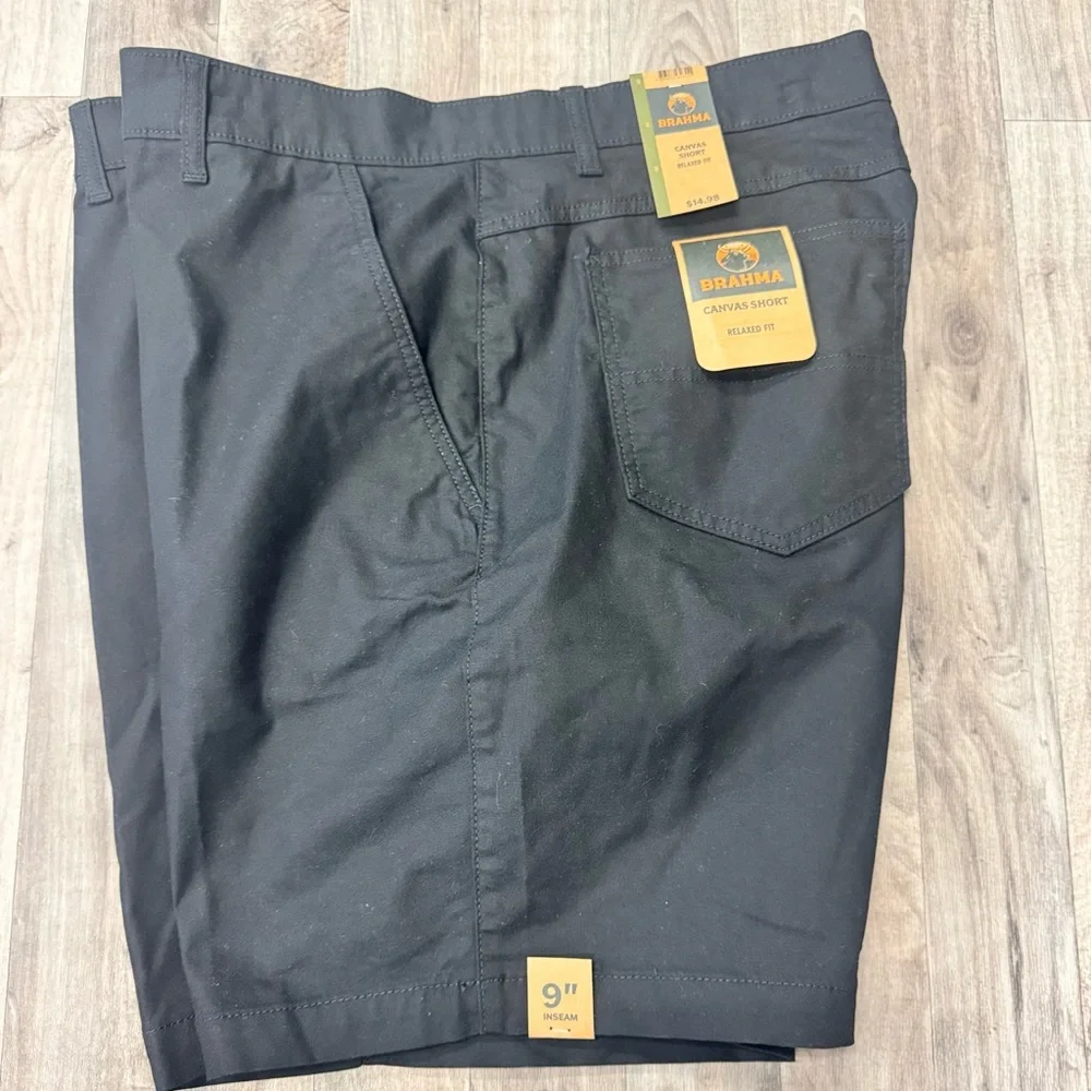 NWT‎ Brahma Canvas Shorts Size 40 Relaxed Fit Black 9” Inseam Workwear